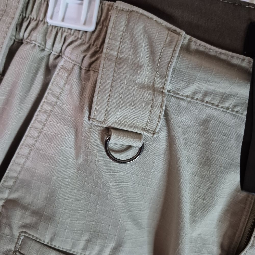 Men's Beige Tactical Pants - Picture 3 of 6